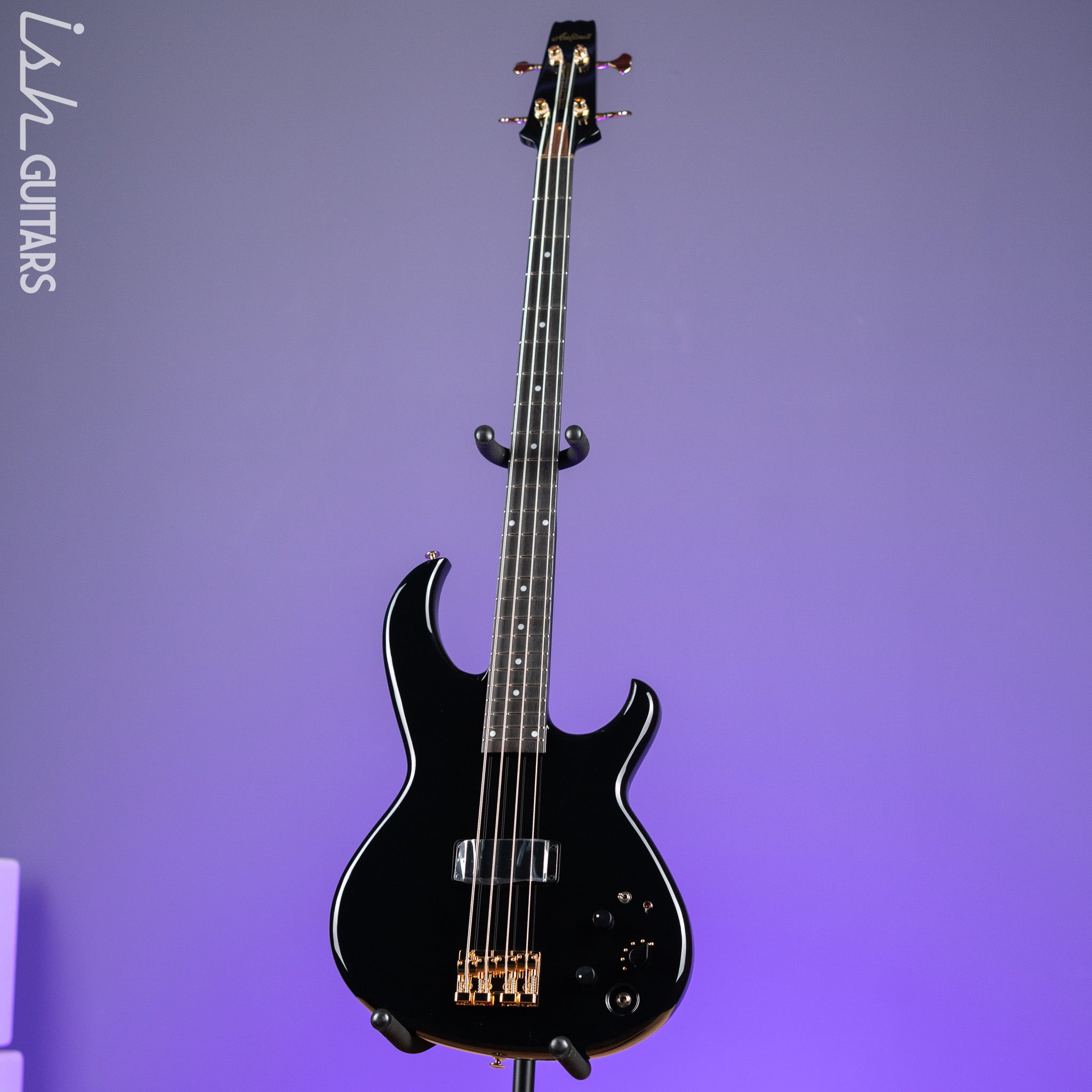 Aria Pro II SB-1000 4-String Bass Guitar Black – Ish Guitars