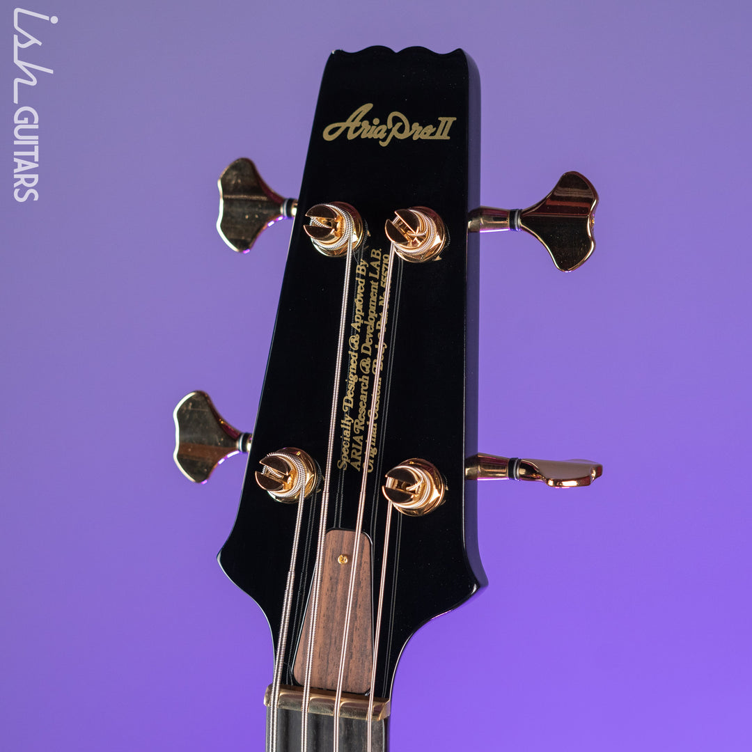 Aria Pro II SB-1000 4-String Bass Guitar Black