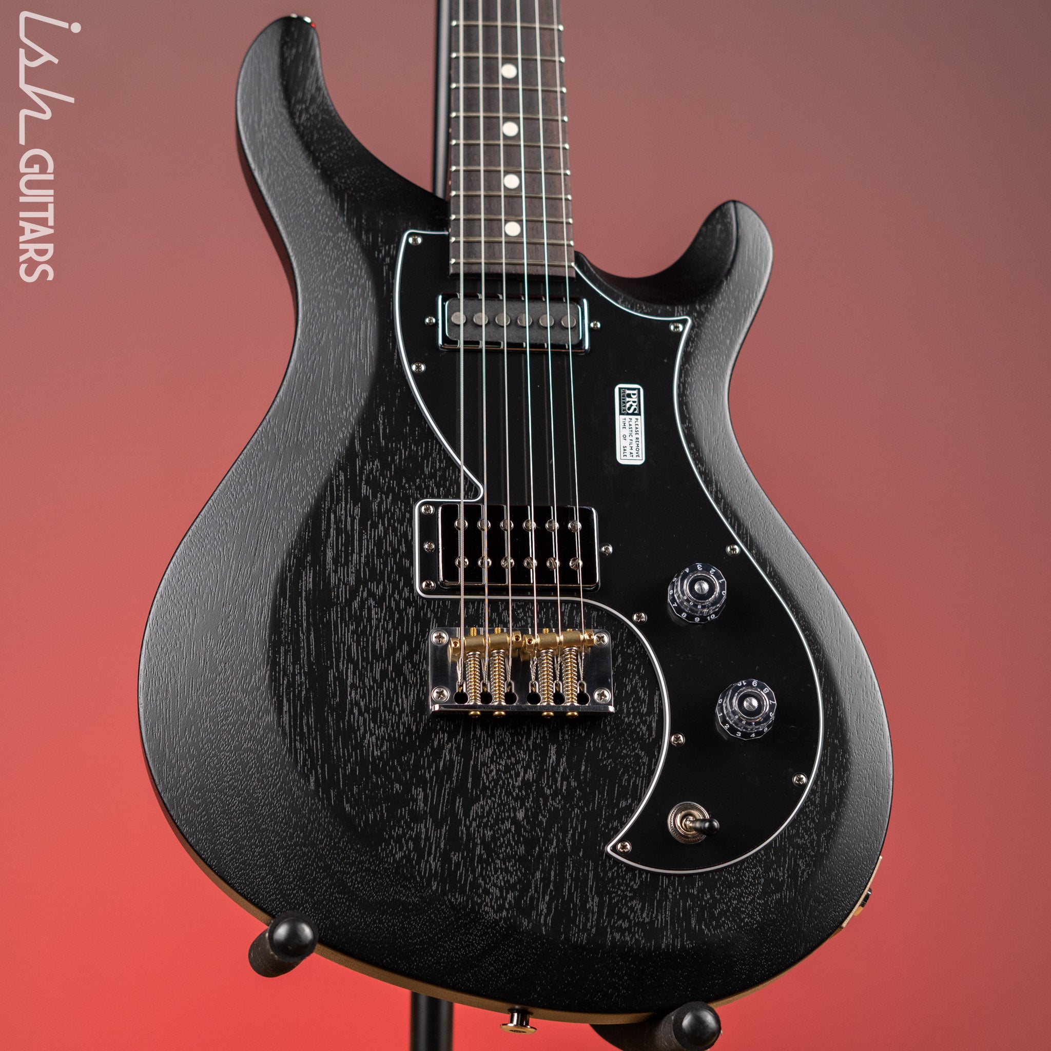 PRS S2 Vela Electric Guitar Charcoal Satin Nitro – Ish Guitars