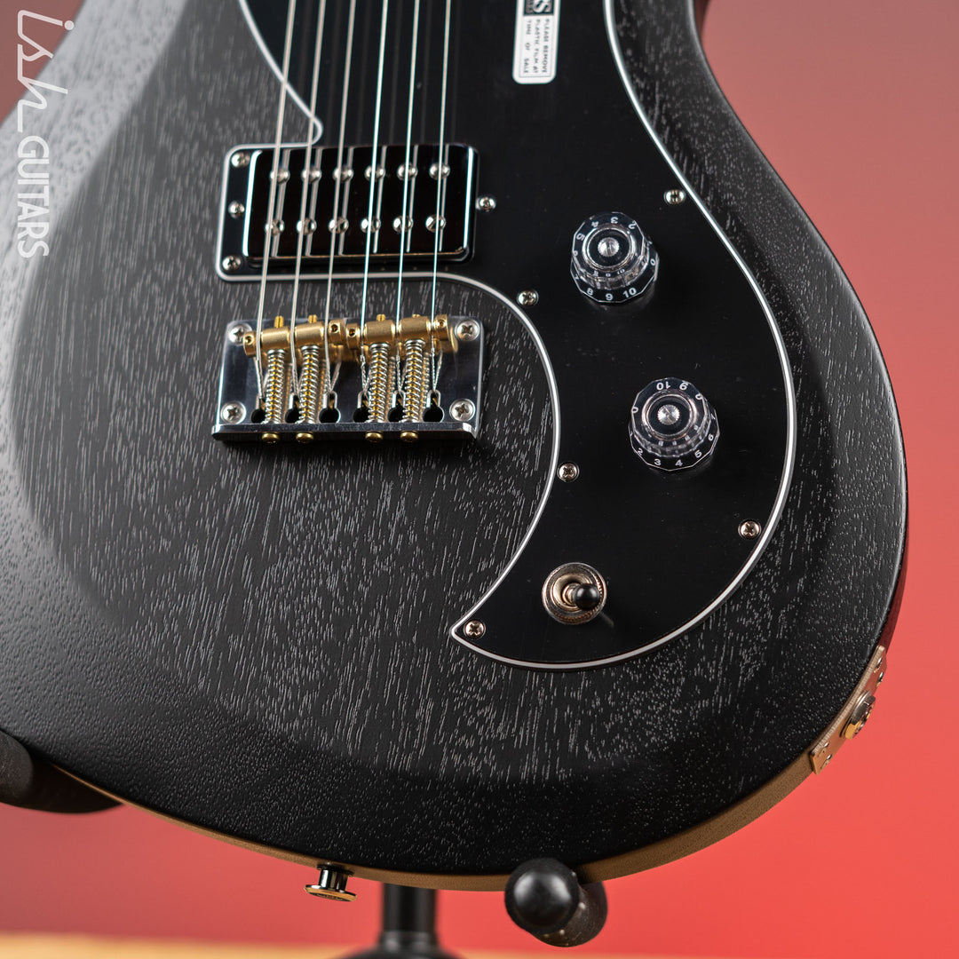 PRS S2 Vela Electric Guitar Charcoal Satin Nitro