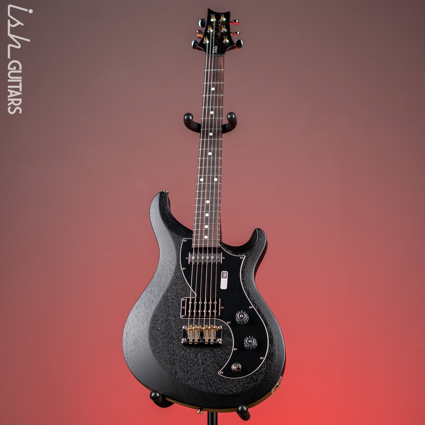 PRS S2 Vela Electric Guitar Charcoal Satin Nitro – Ish Guitars