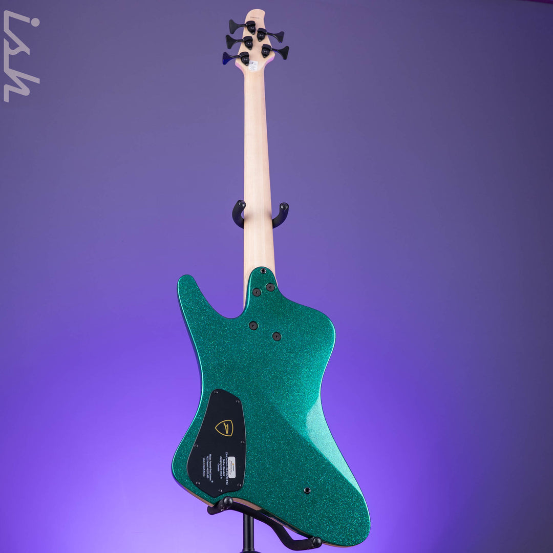 Dingwall D-Roc Standard 5-String Bass Gloss Metalflake Aquamarine