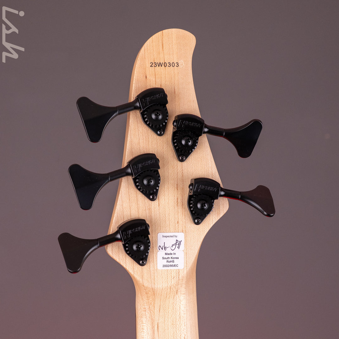 Dingwall D-Roc Standard 5-String Bass Matte Blue to Purple Colorshift B-Stock