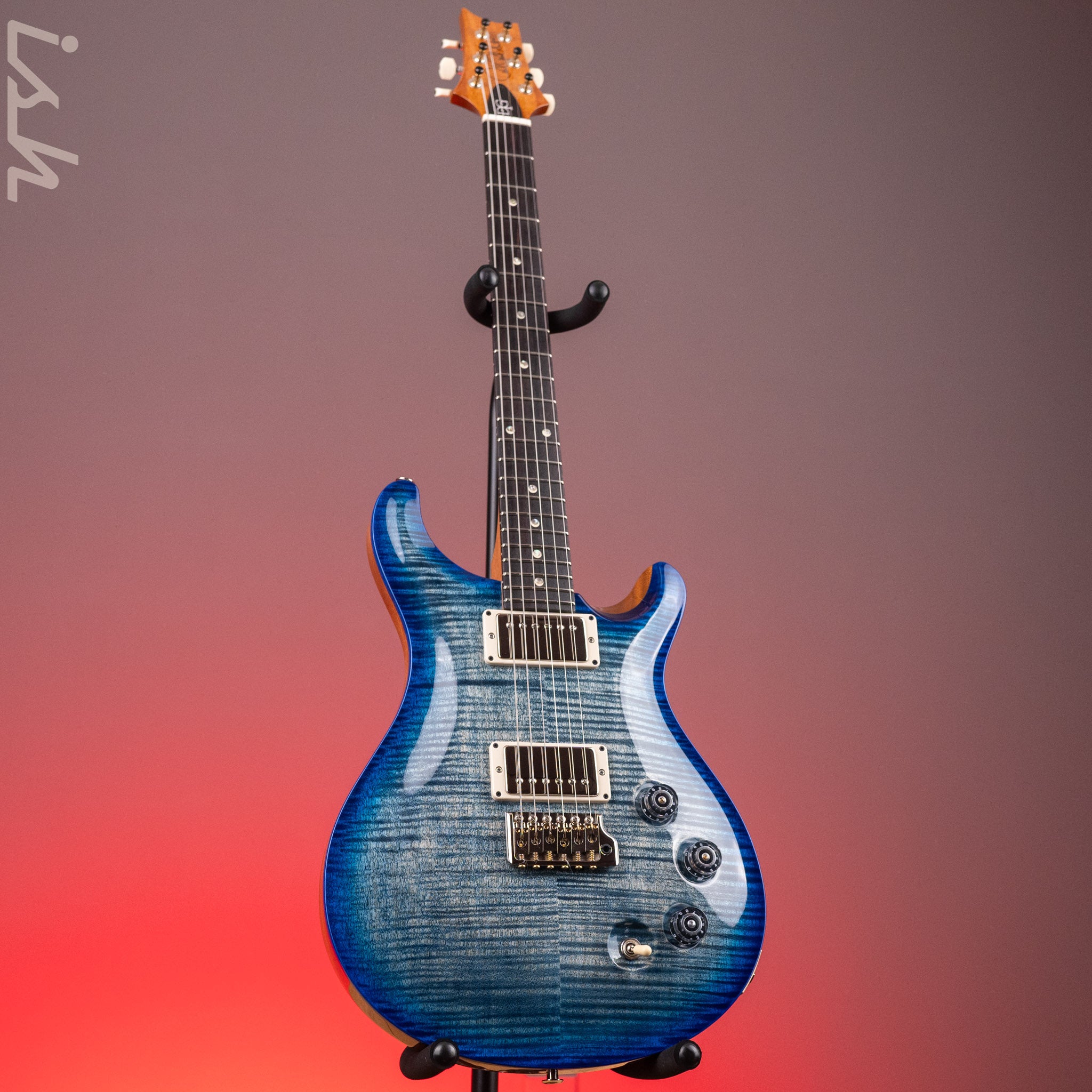 PRS DGT David Grissom Electric Guitar Blue Wrap Burst Demo – Ish