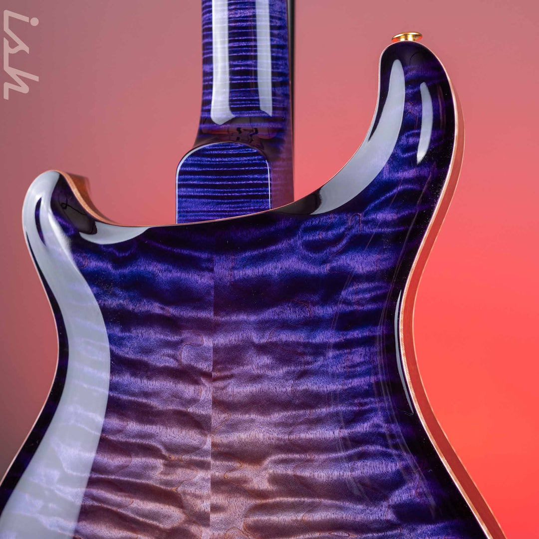 2024 PRS Employee Beverly Fowler Hollowbody II 594 Piezo 1-Off Aqua Violet Smokeburst