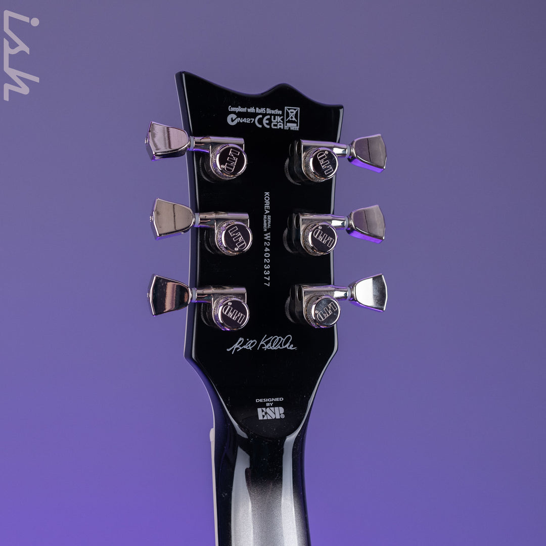 ESP LTD Royal Shiva Bill Kelliher Signature Silver Sunburst