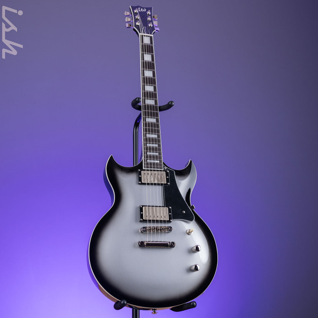 ESP LTD Royal Shiva Bill Kelliher Signature Silver Sunburst