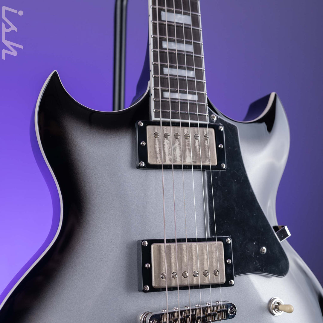 ESP LTD Royal Shiva Bill Kelliher Signature Silver Sunburst
