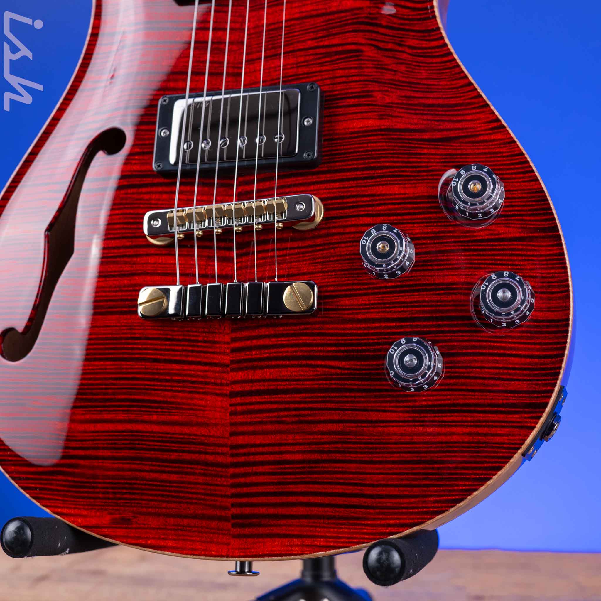 PRS McCarty 594 Semi-Hollow Wood Library Artist Top - Korina Neck