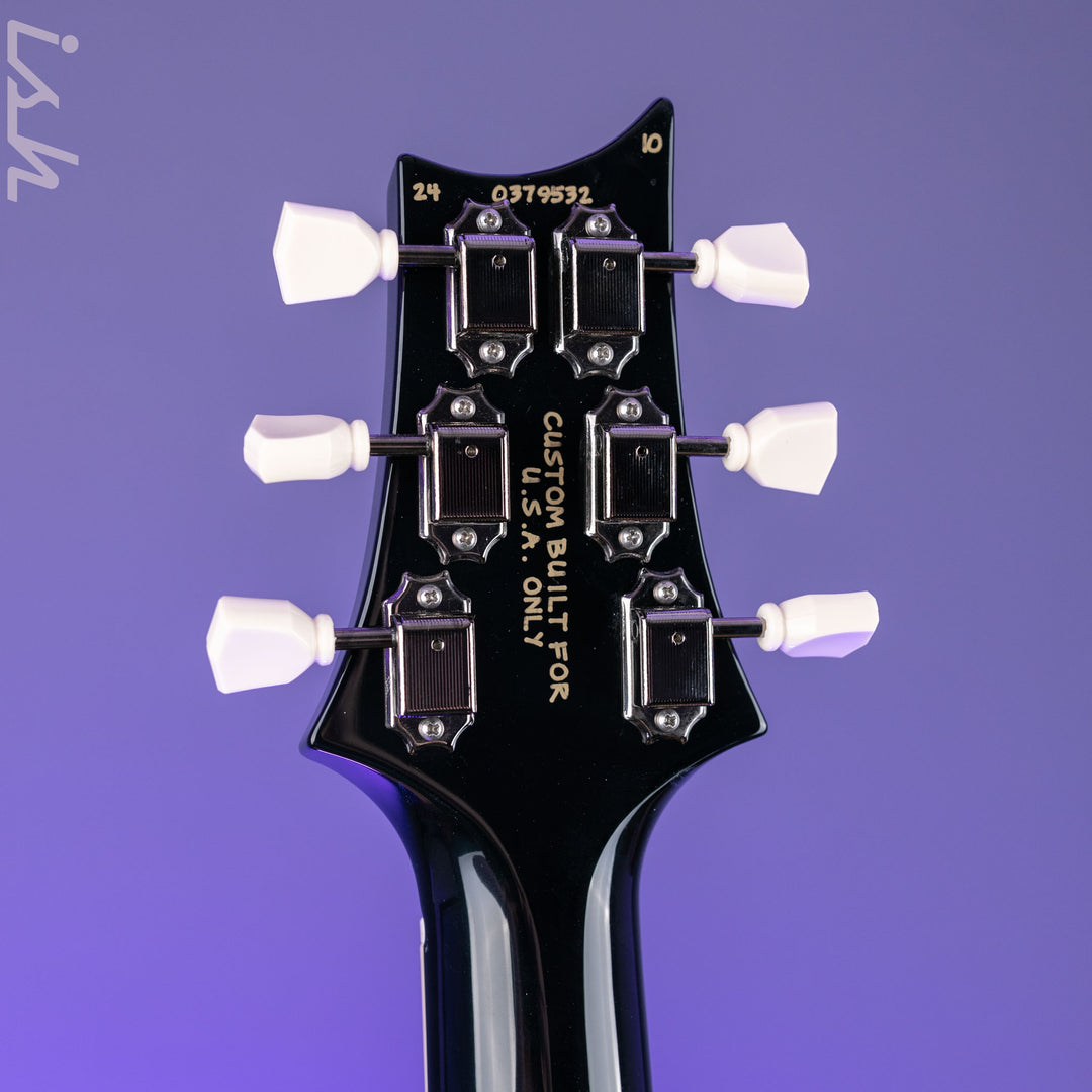 PRS McCarty 594 Wood Library 10-Top Natural w/ Black Smoked Wrap Burst