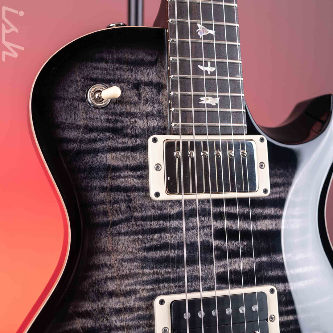 2024 PRS Mark Tremonti Signature Electric Guitar Charcoal Contour Burst Tremolo