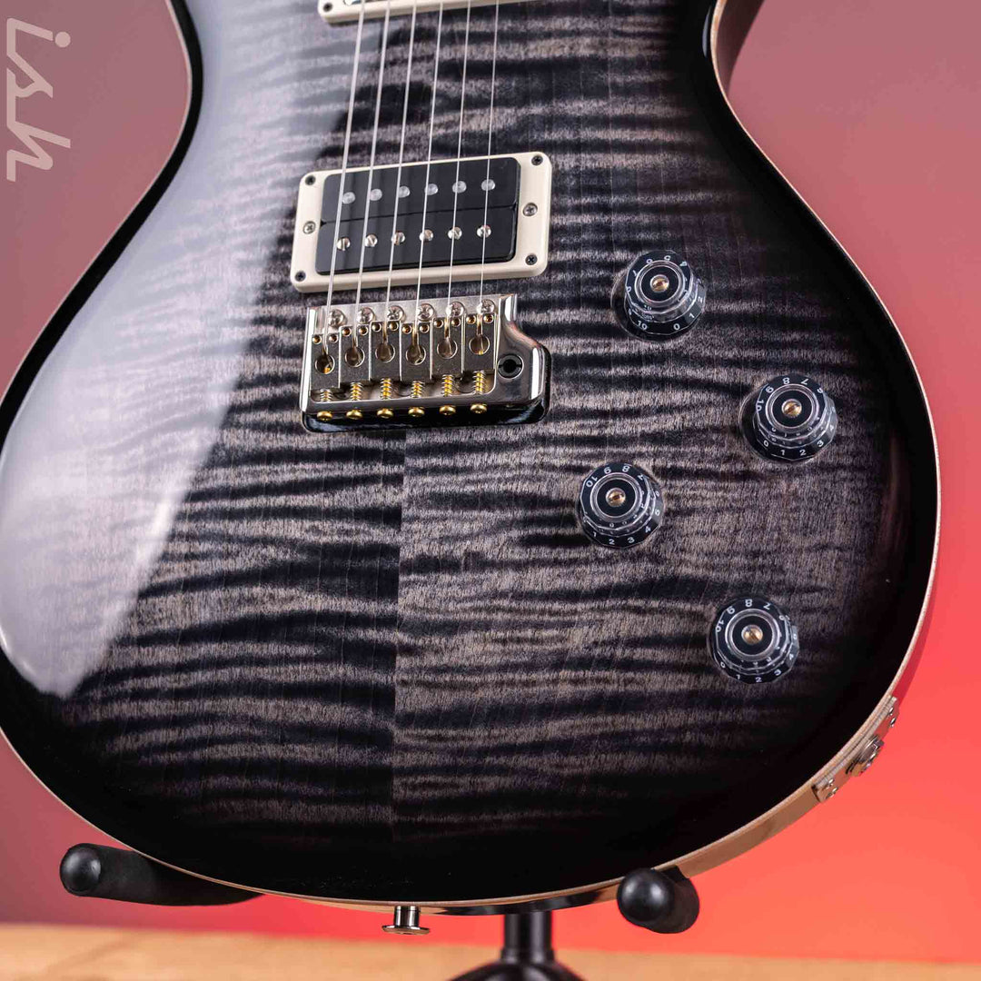 2024 PRS Mark Tremonti Signature Electric Guitar Charcoal Contour Burst Tremolo