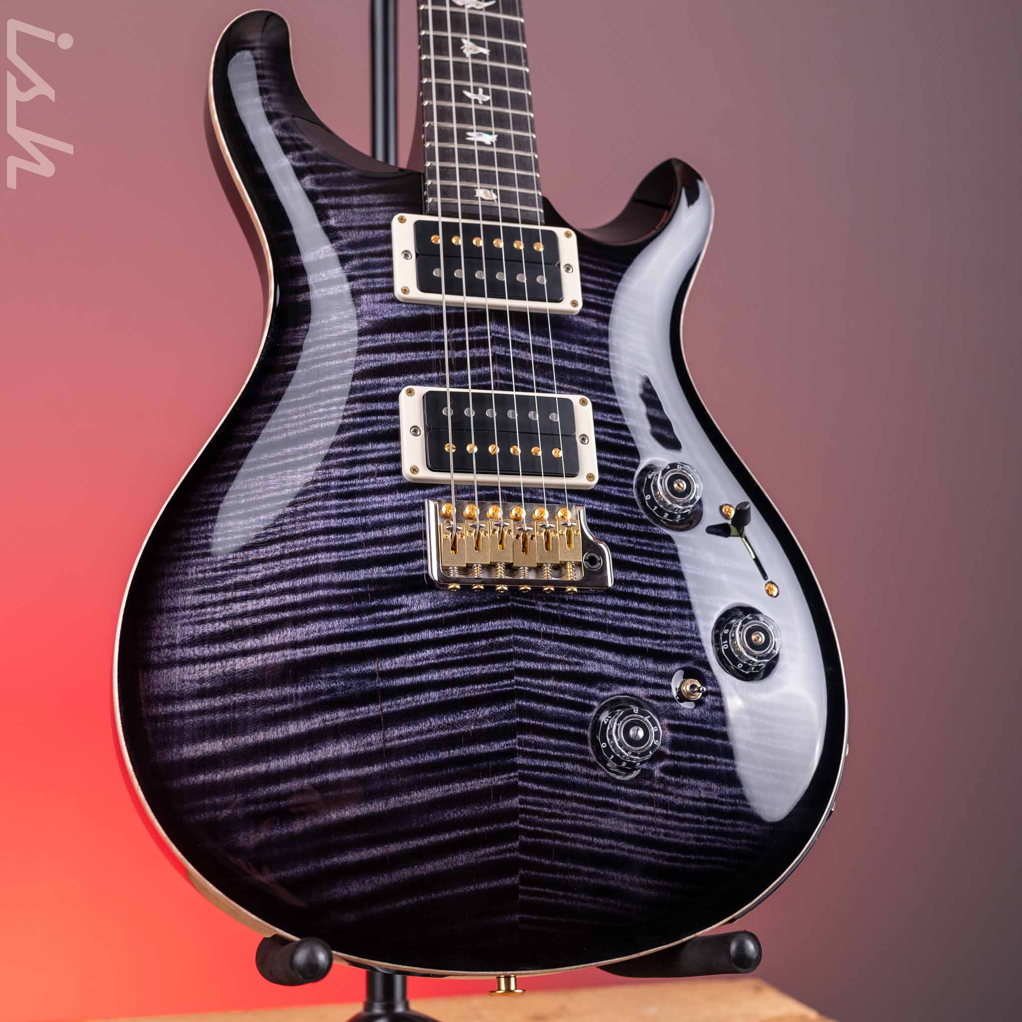 2024 PRS Custom 24 Piezo Electric Guitar 10-Top Purple Mist – Ish