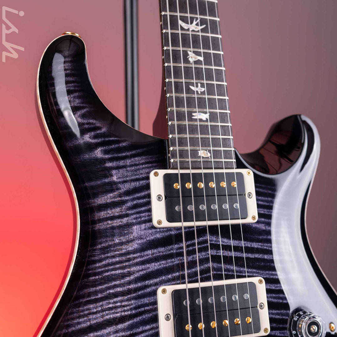 2024 PRS Custom 24 Piezo Electric Guitar 10-Top Purple Mist