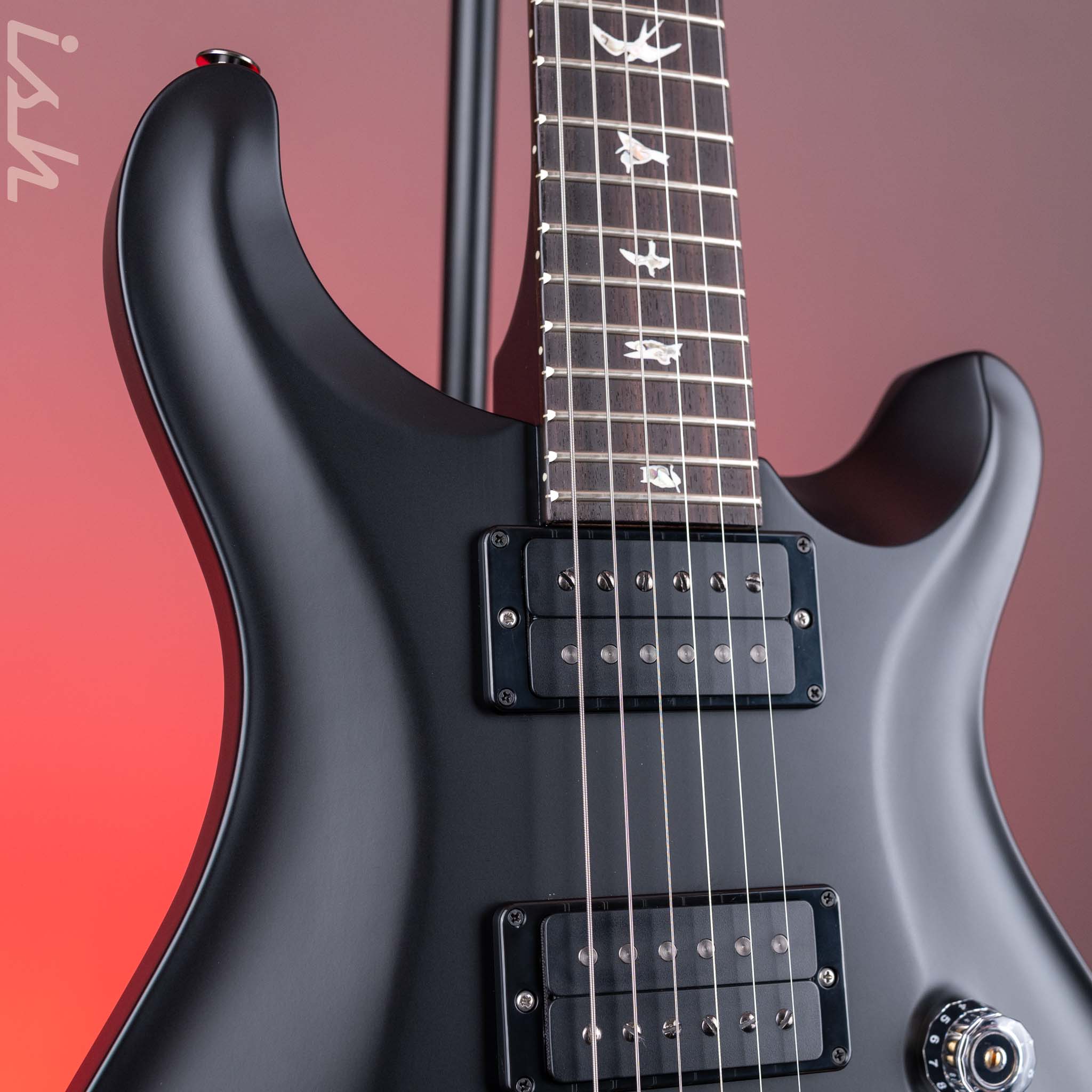 PRS SE STANDARD 24 Satin Black 艶消し塗装 Standard 24 Satin - Pearl Black – Dave's Guitar Shop