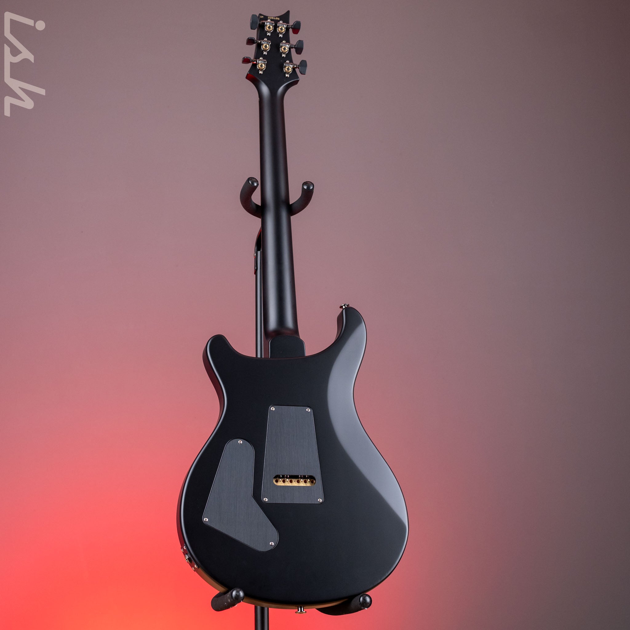 PRS Custom 24 Electric Guitar Black Satin – Ish Guitars