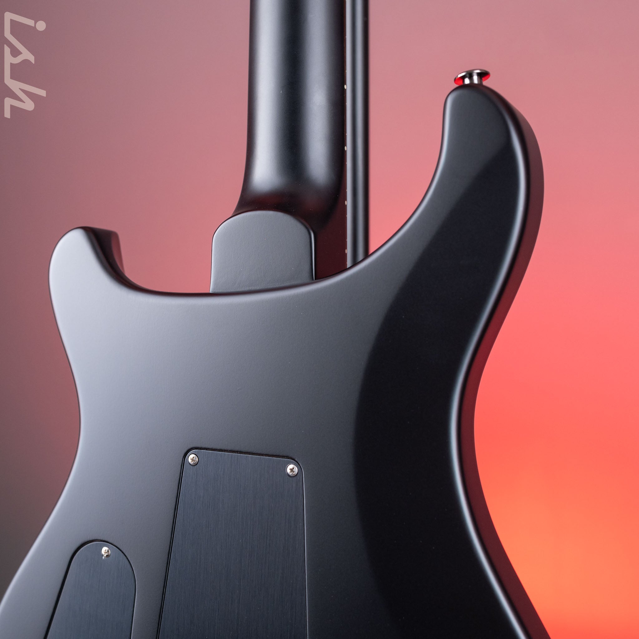 PRS Custom 24 Electric Guitar Black Satin – Ish Guitars