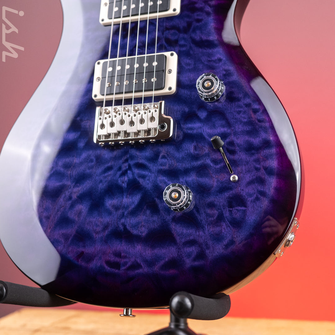 PRS S2 Custom 24 Quilt Purple w/ Wrap Burst