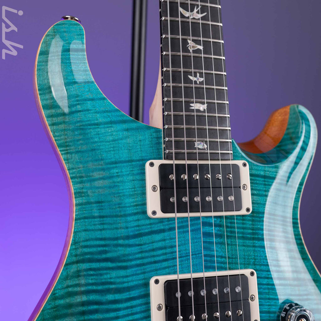 2024 PRS Custom 24 Floyd 10-Top Maple Neck Ebony Fretboard Carroll Blue