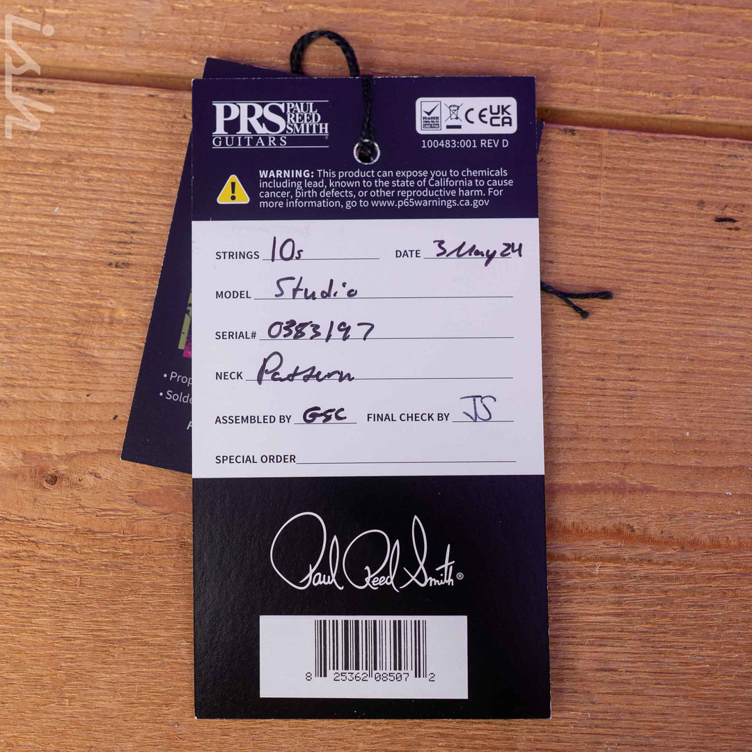 PRS Studio 22 Electric Guitar Orange Tiger
