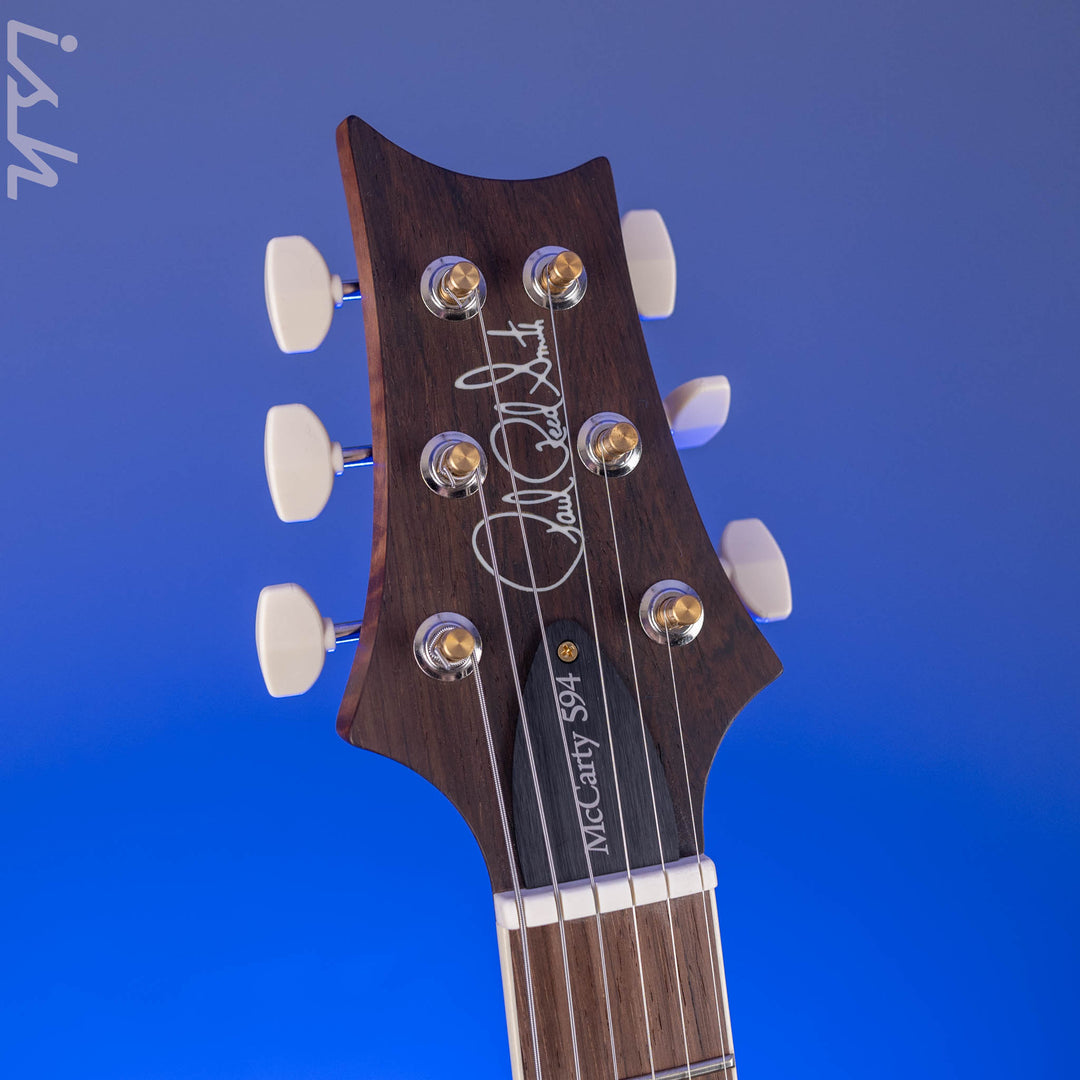 PRS Wood Library McCarty 594 Quilt 10-Top Brazilian Fire Red Burst