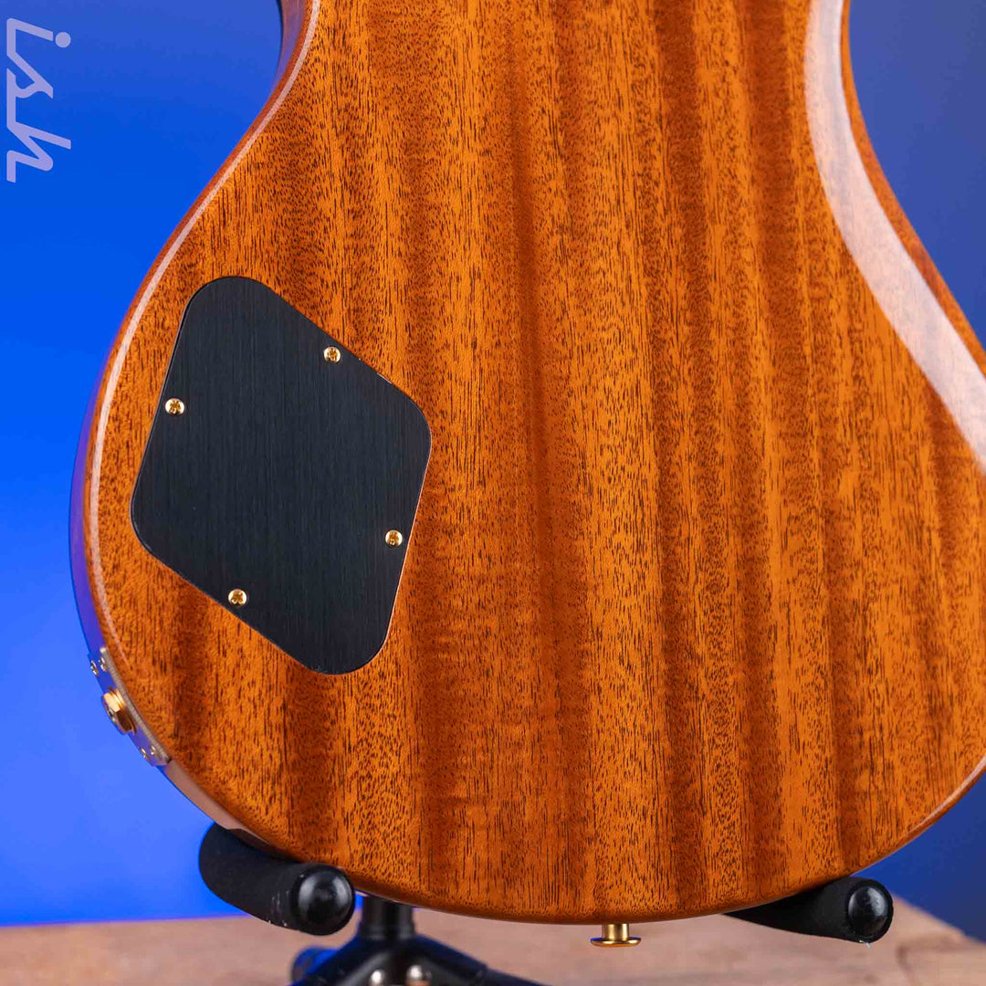 PRS Wood Library McCarty 594 Quilt 10-Top Brazilian Fire Red Burst