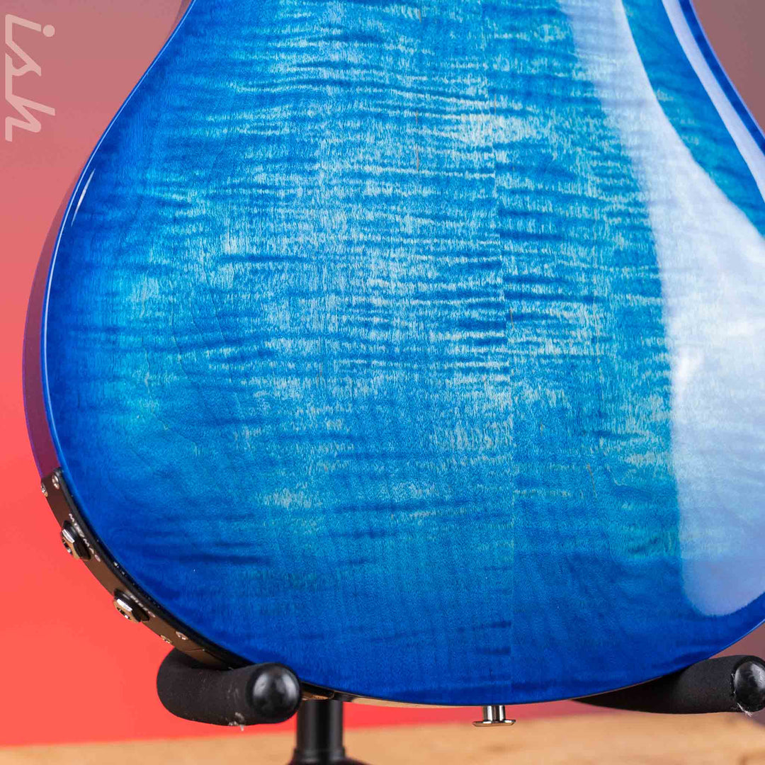 PRS Hollowbody II Piezo Electric Guitar Cobalt Blue Wrap Burst