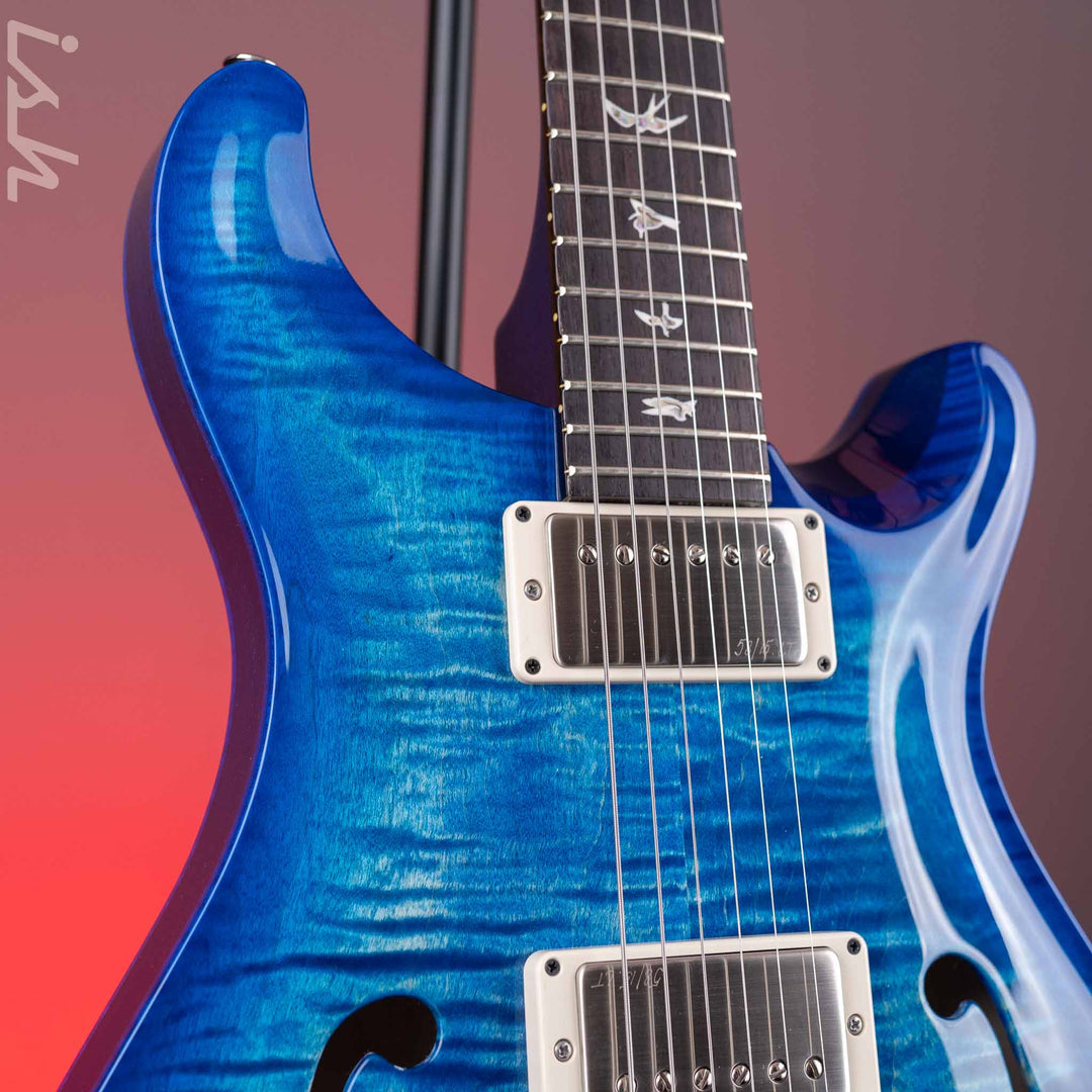 PRS Hollowbody II Piezo Electric Guitar Cobalt Blue Wrap Burst