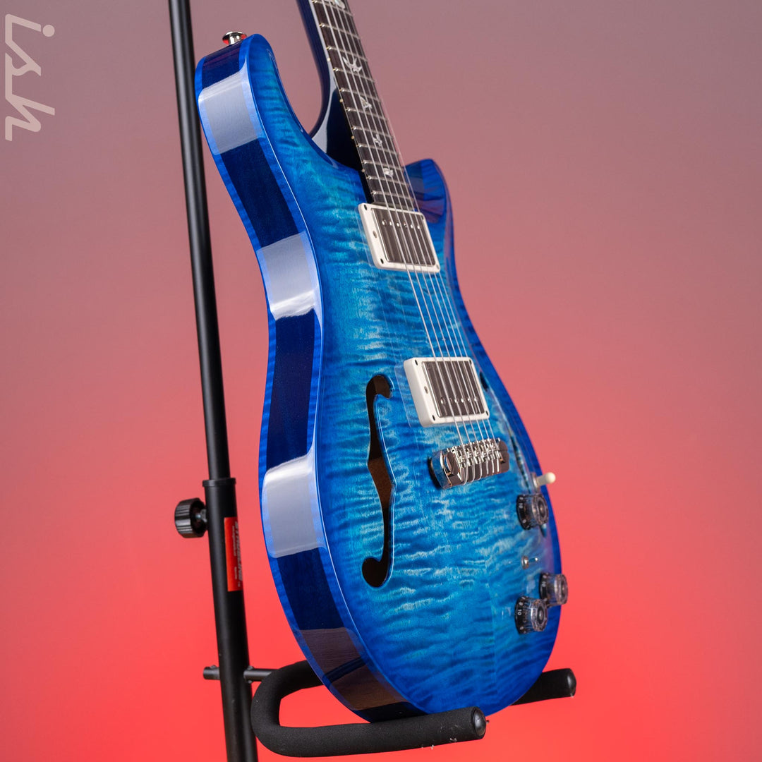 PRS Hollowbody II Piezo Electric Guitar Cobalt Blue Wrap Burst