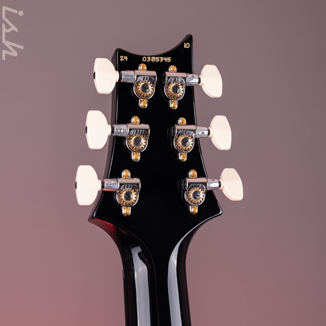 PRS Custom 24 10-Top Electric Guitar Faded Whale Blue Demo
