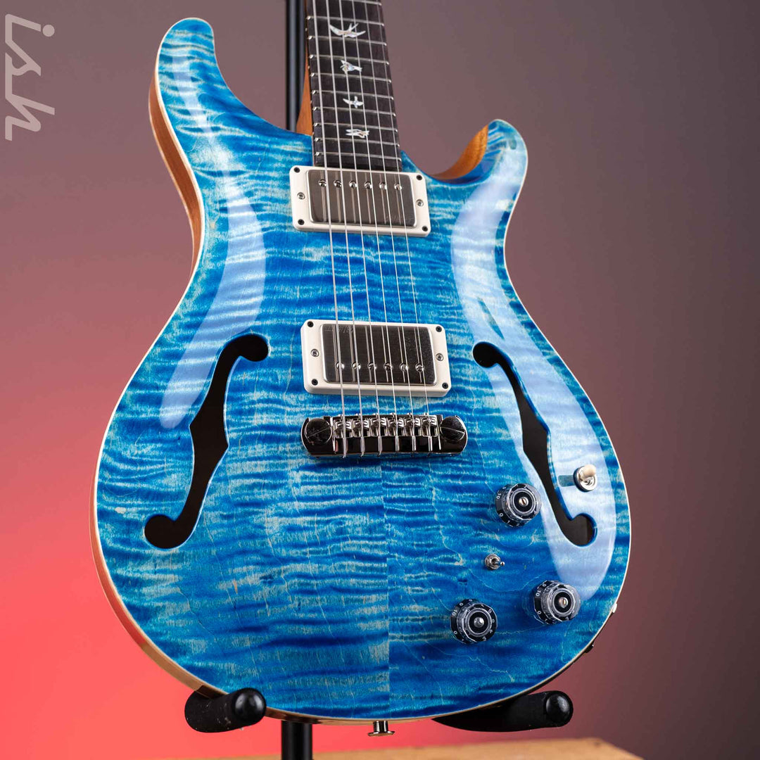 PRS Hollowbody II Piezo Electric Guitar Faded Blue Jean