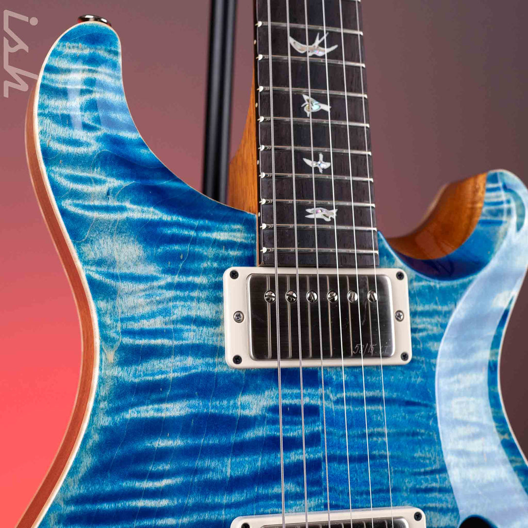 PRS Hollowbody II Piezo Electric Guitar Faded Blue Jean