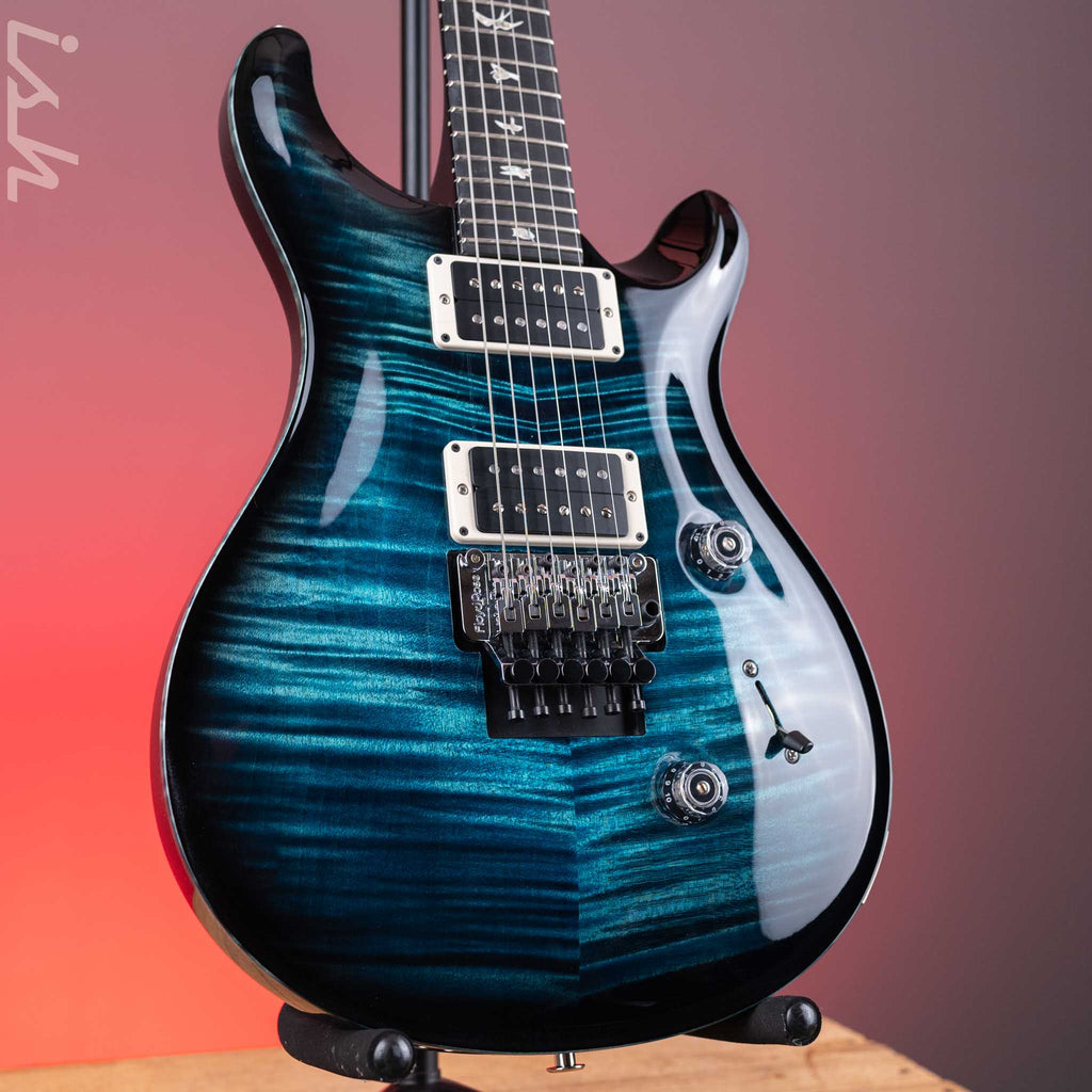 2024 PRS Custom 24 Floyd 10-Top Cobalt Smokeburst – Ish Guitars