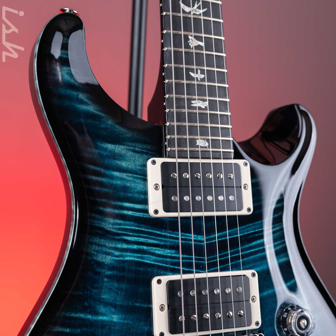 2024 PRS Custom 24 Floyd 10-Top Cobalt Smokeburst
