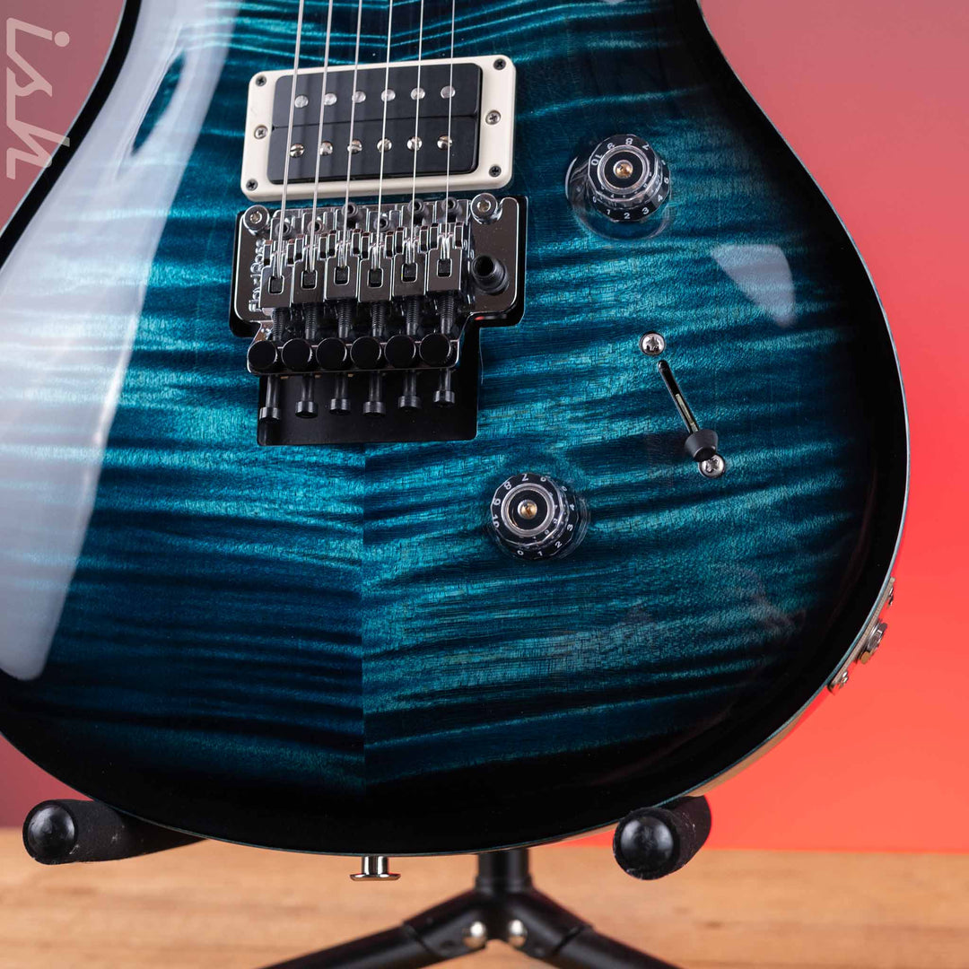 2024 PRS Custom 24 Floyd 10-Top Cobalt Smokeburst