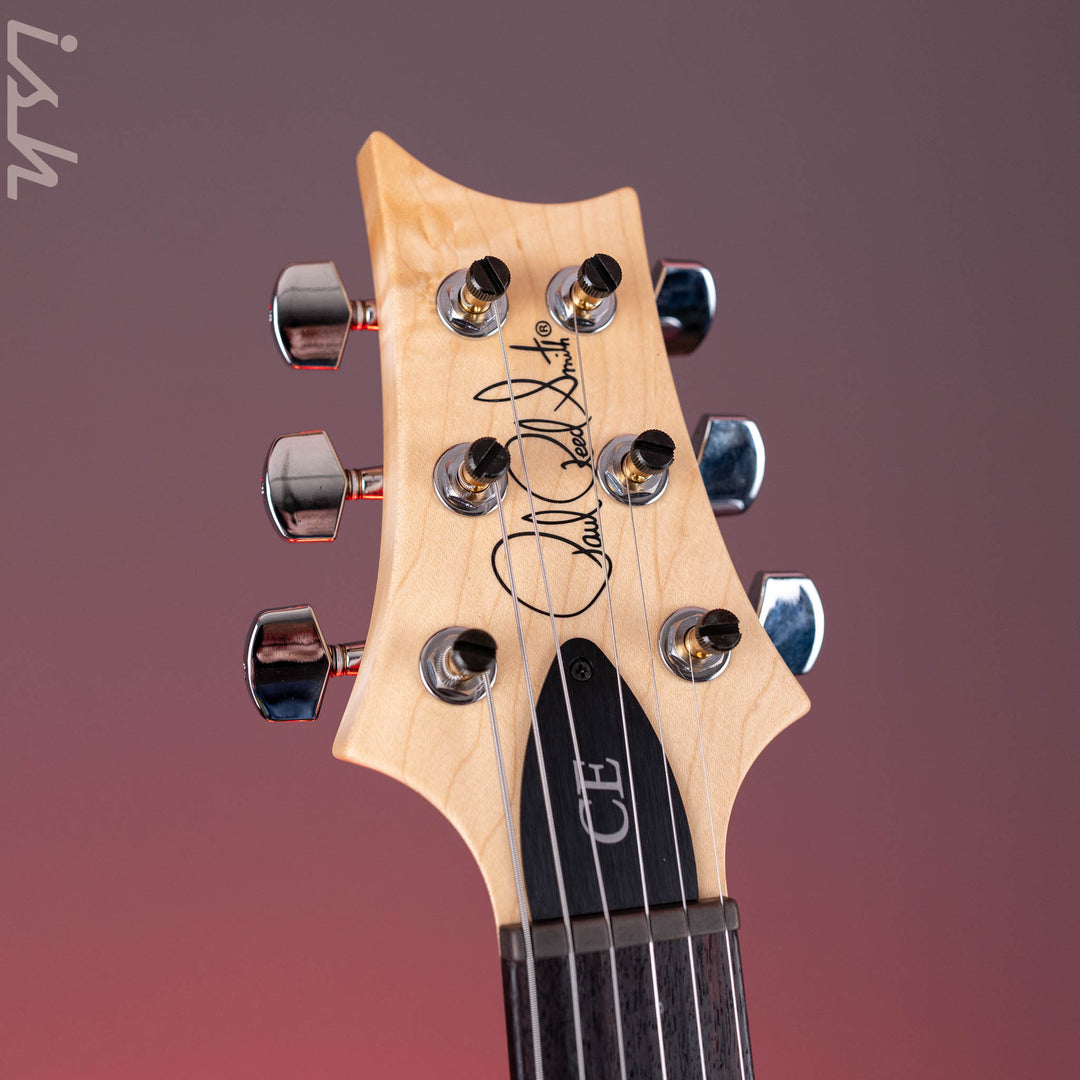 PRS CE 24 Electric Guitar Iris Blue Smoked Wrap Burst (Satin) Demo