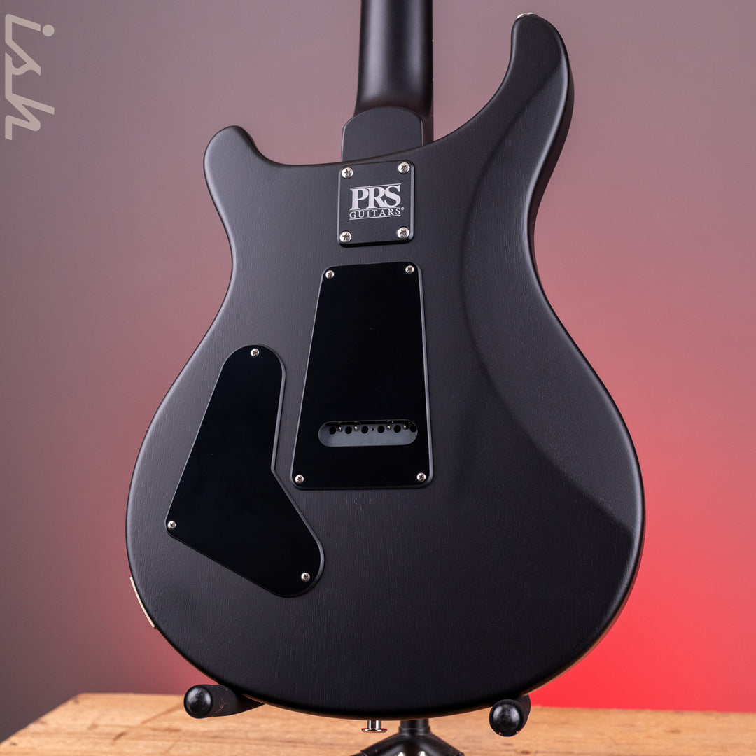 PRS CE 24 Semi-Hollow Faded Grey Black Wraparound Smokeburst Satin Finish Demo