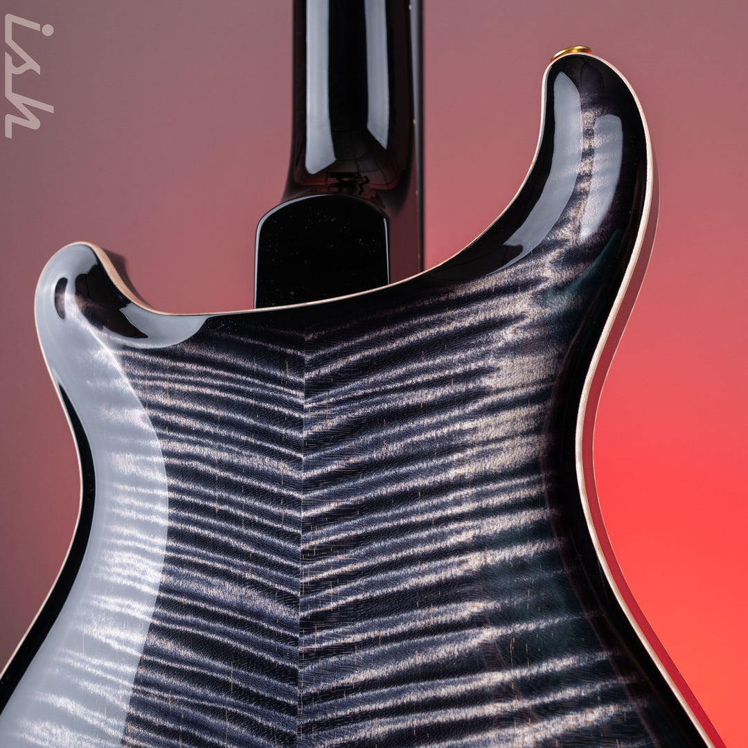 PRS Hollowbody II Piezo 10-Top Electric Guitar Charcoal Burst