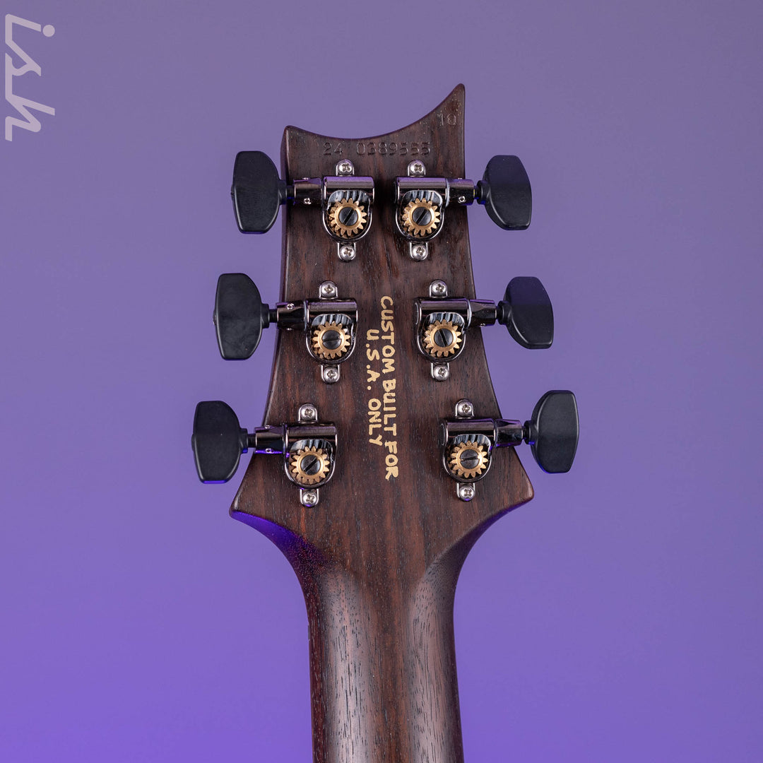 PRS Custom 24 Wood Library Quilt 10 Top Korina Body Rosewood Neck w/ Brazilian Board