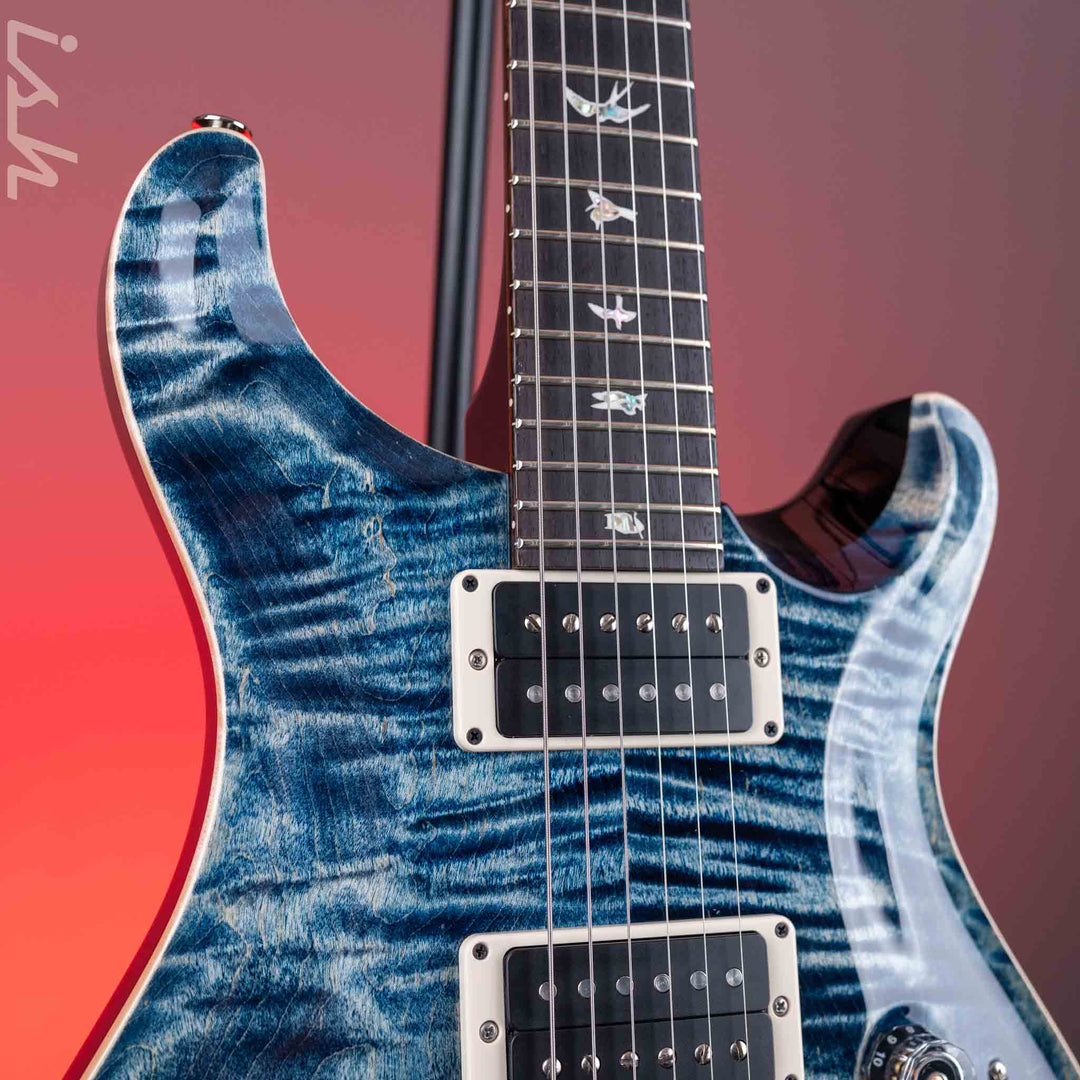 2024 PRS Custom 24 Piezo Electric Guitar Faded Whale Blue