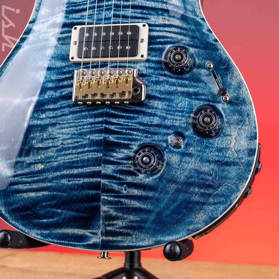 2024 PRS Custom 24 Piezo Electric Guitar Faded Whale Blue