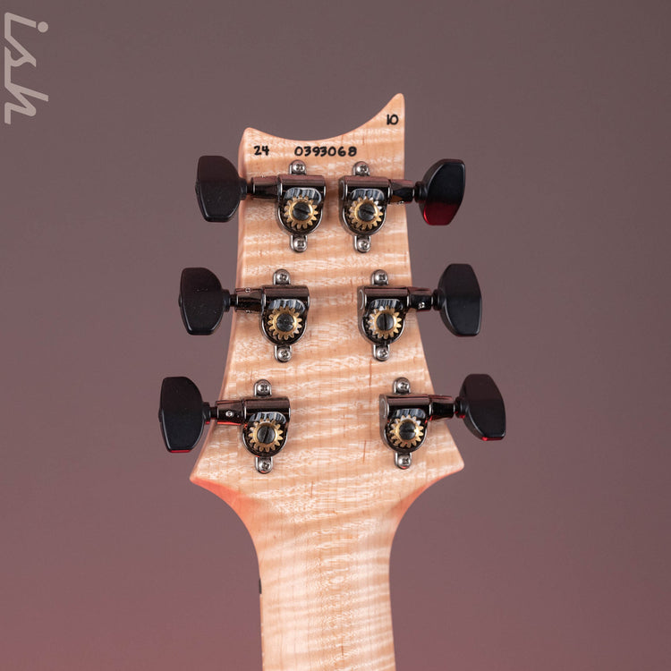 PRS Wood Library Custom 24-08 10-Top Aquableux Purple Burst