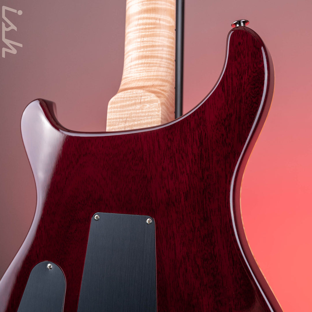 PRS Wood Library Custom 24-08 10-Top Aquableux Purple Burst