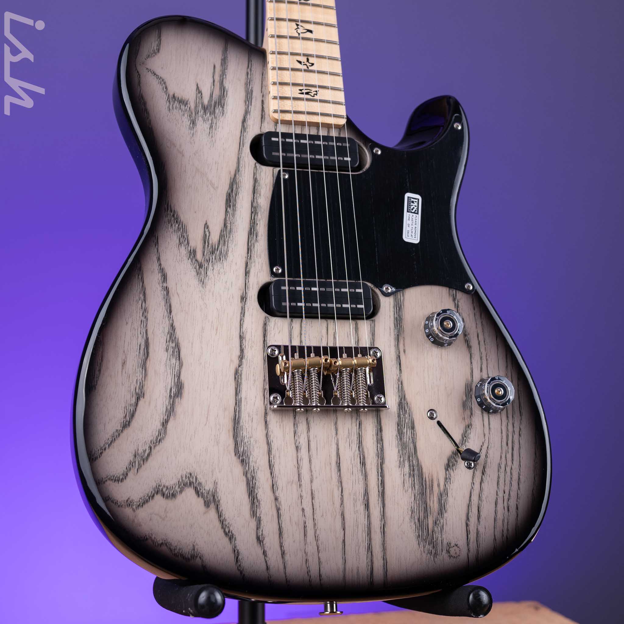 PRS NF 53 Electric Guitar White Doghair Smokeburst – Ish Guitars