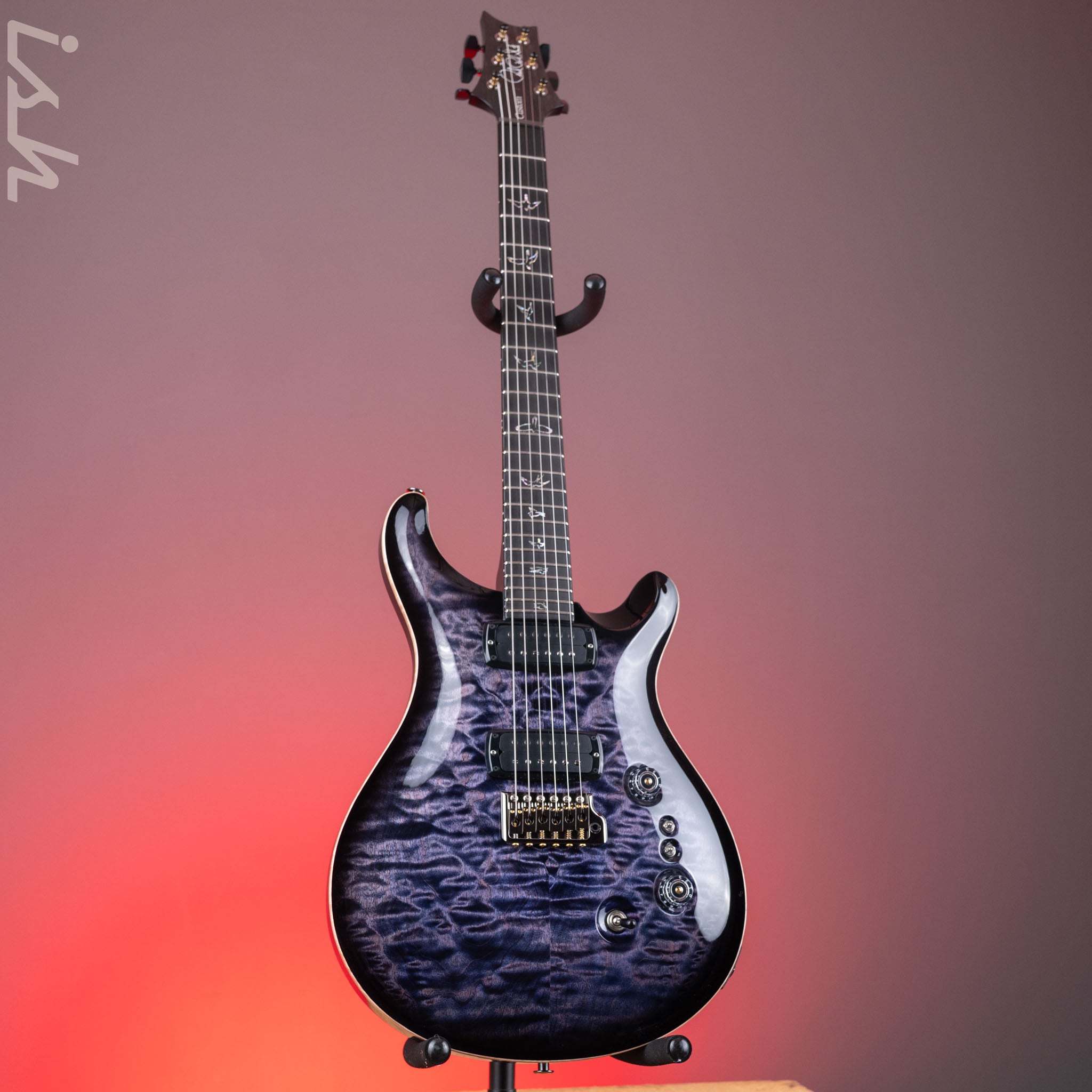 PRS Wood Library Custom 24-08 10-Top Quilt Purple Mist – Ish Guitars