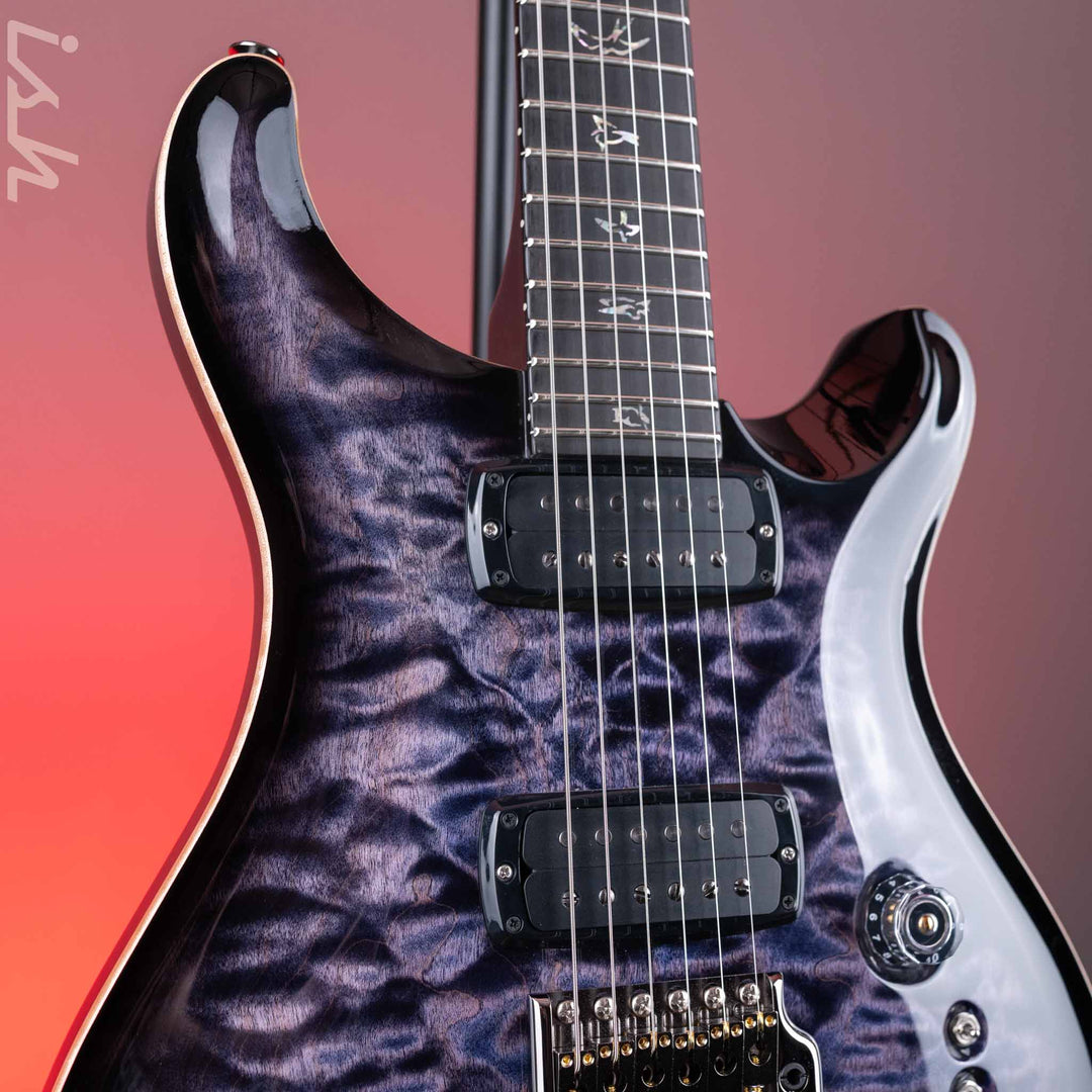 PRS Wood Library Custom 24-08 10-Top Quilt Purple Mist