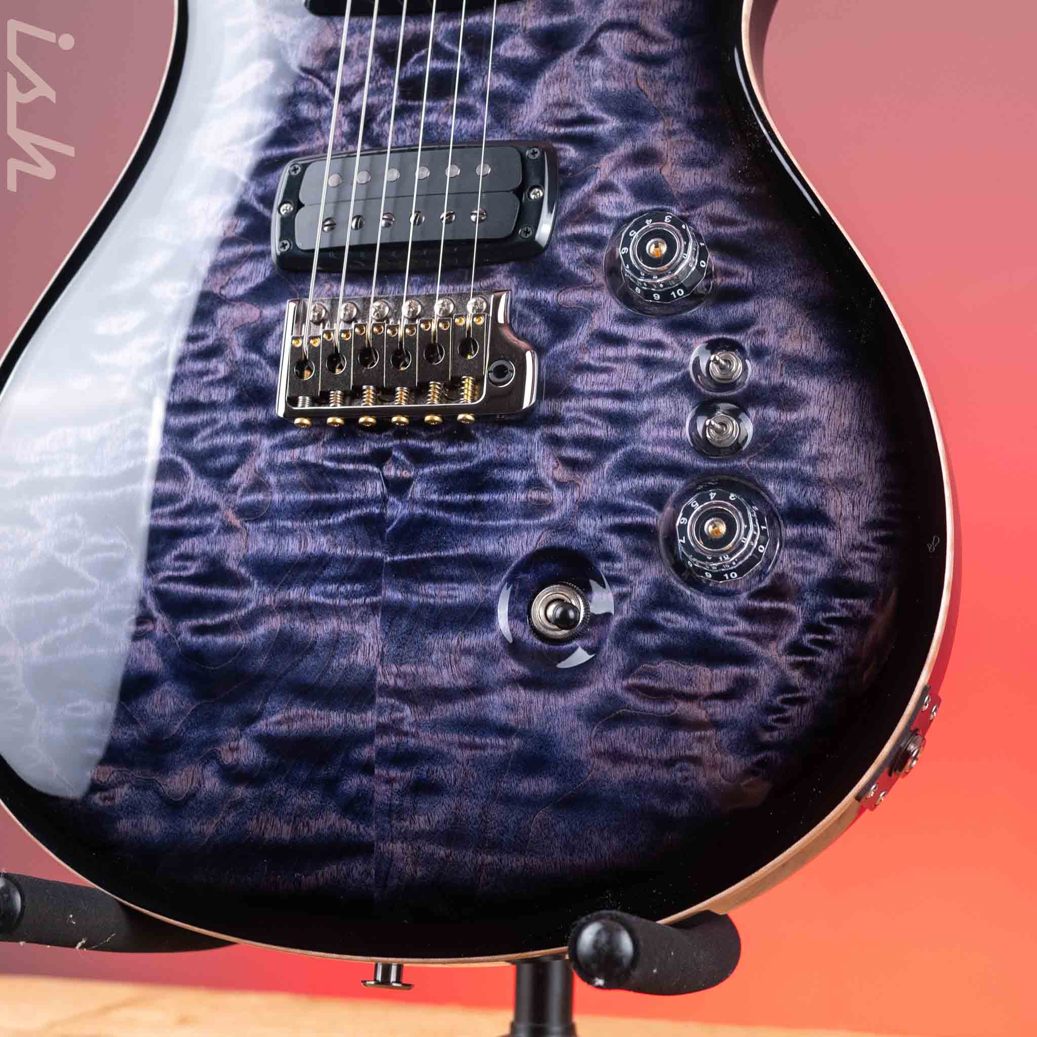 PRS Wood Library Custom 24-08 10-Top Quilt Purple Mist – Ish Guitars