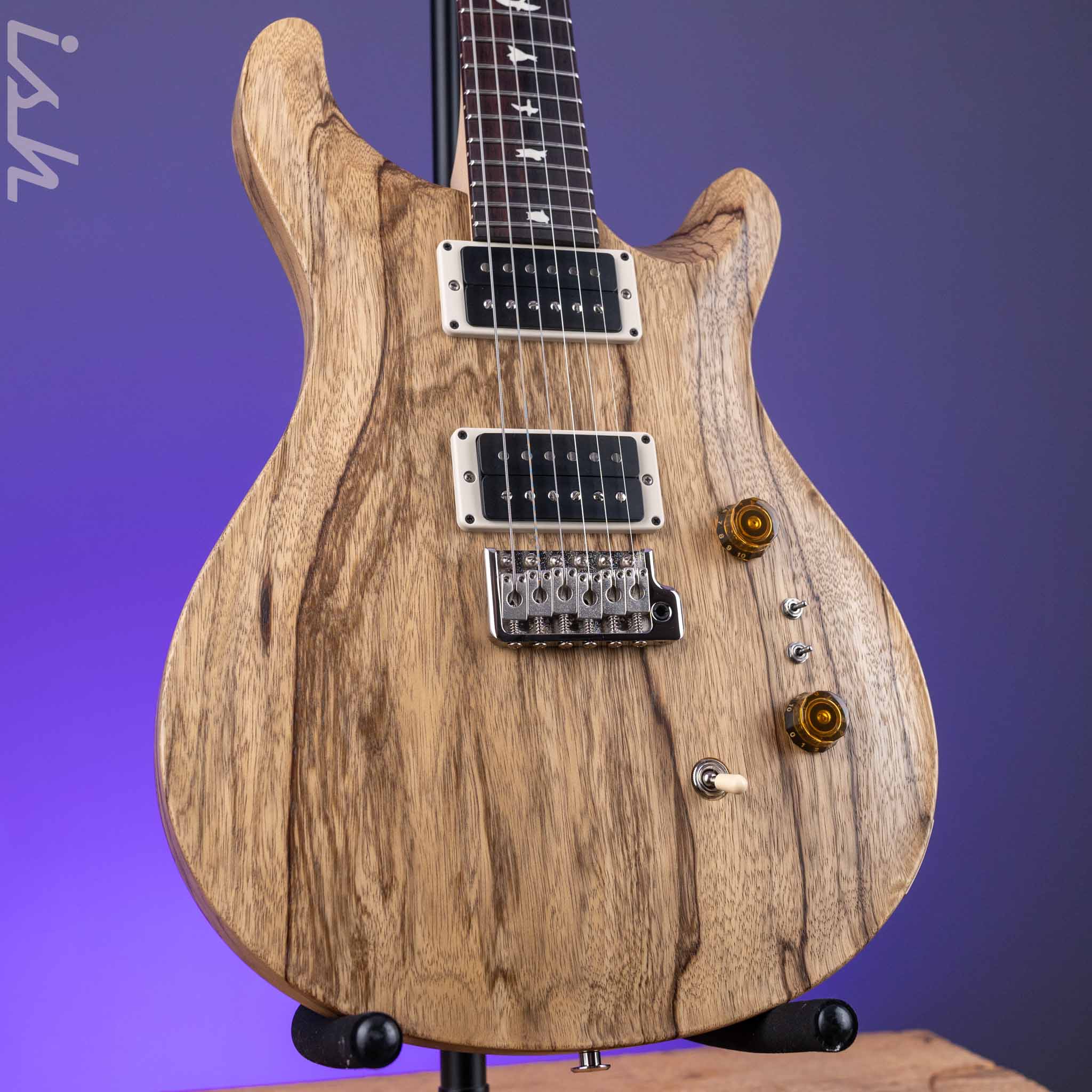 PRS Limited Edition Swamp Ash CE 24-08 Black Limba – Ish Guitars