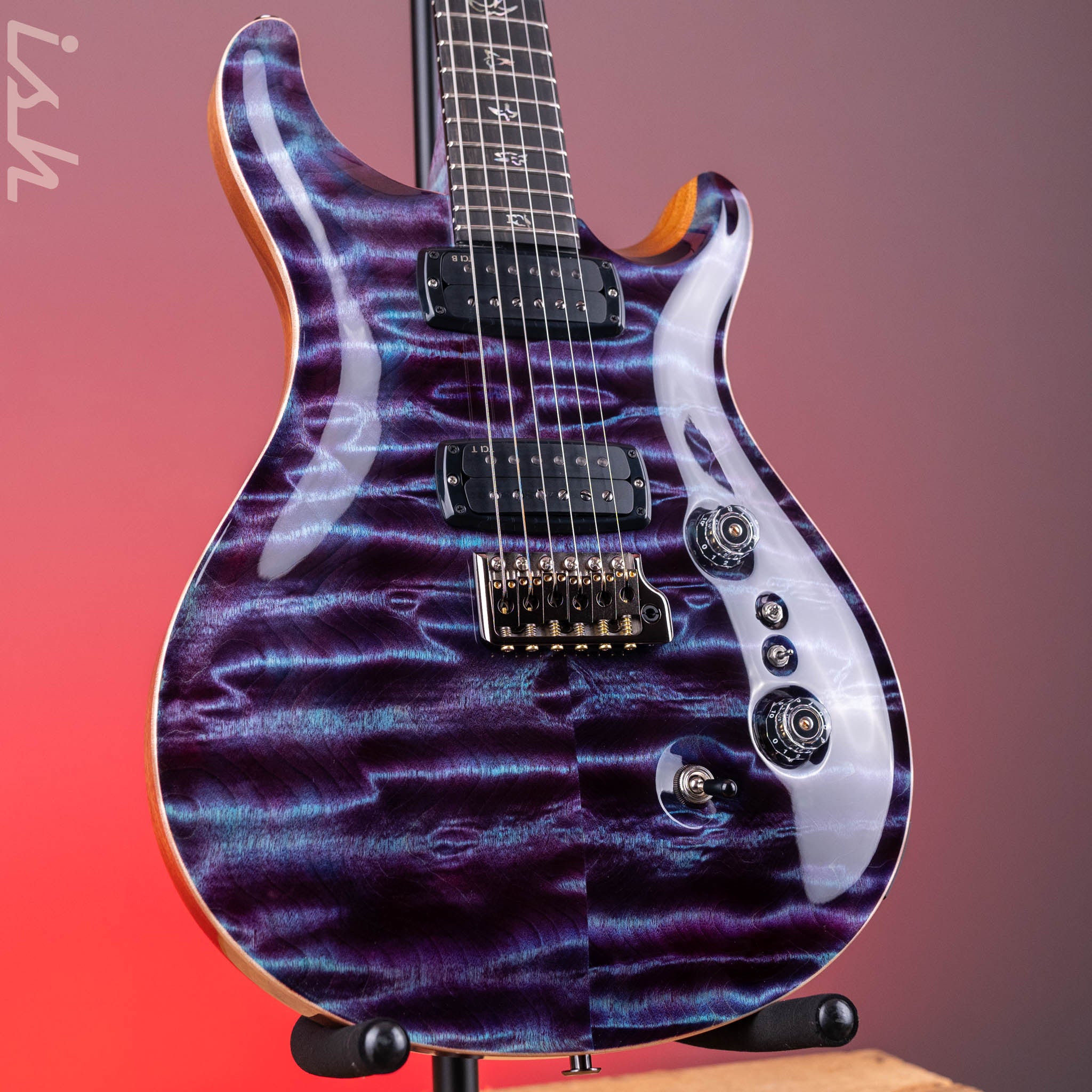 【希少】PRS Custom 24-08 Wood Library 10Top PRS Wood Library Custom 24-08 10-Top Violet – Ish Guitars