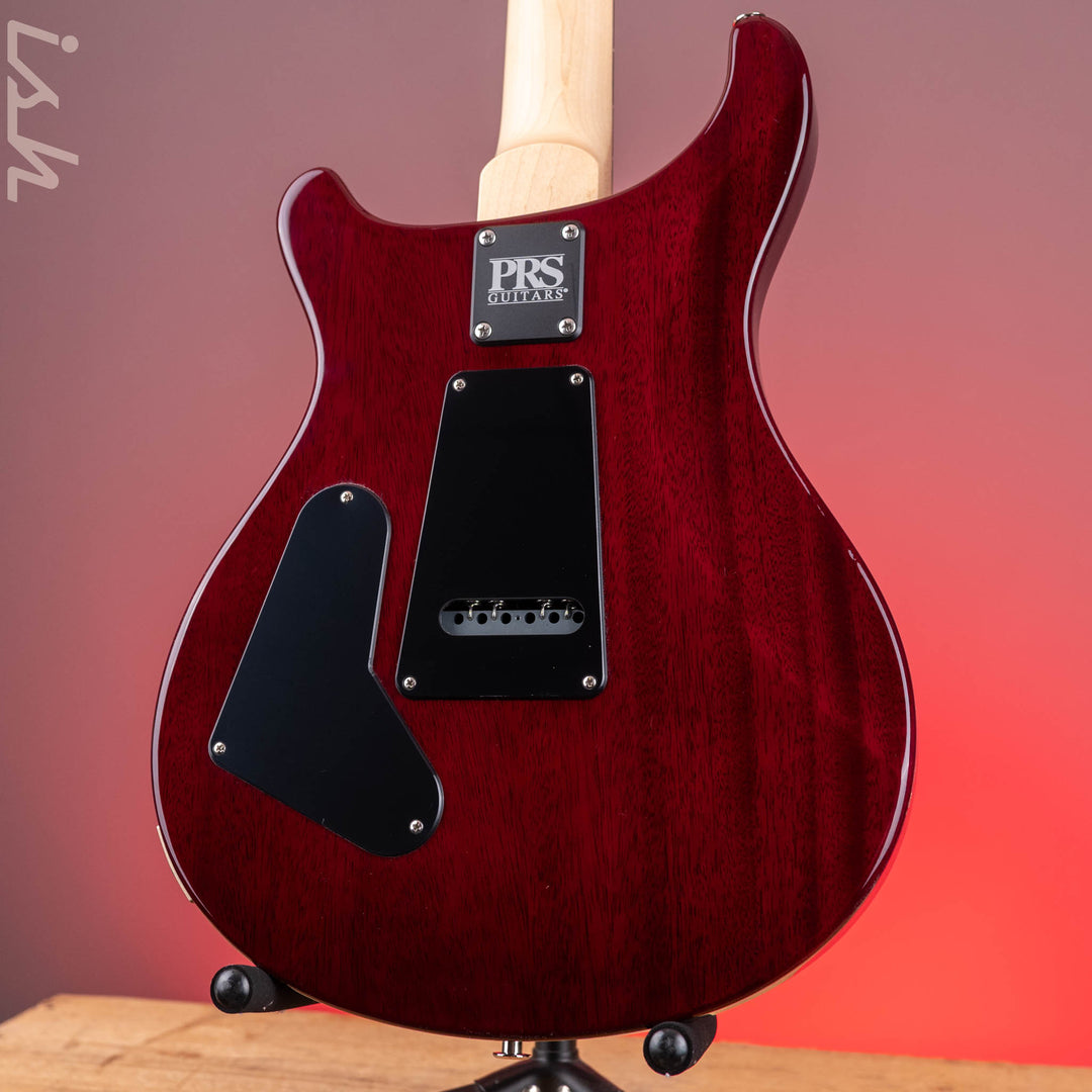 PRS CE 24 Electric Guitar - Faded Gray Black Purple Wraparound Smokeburst